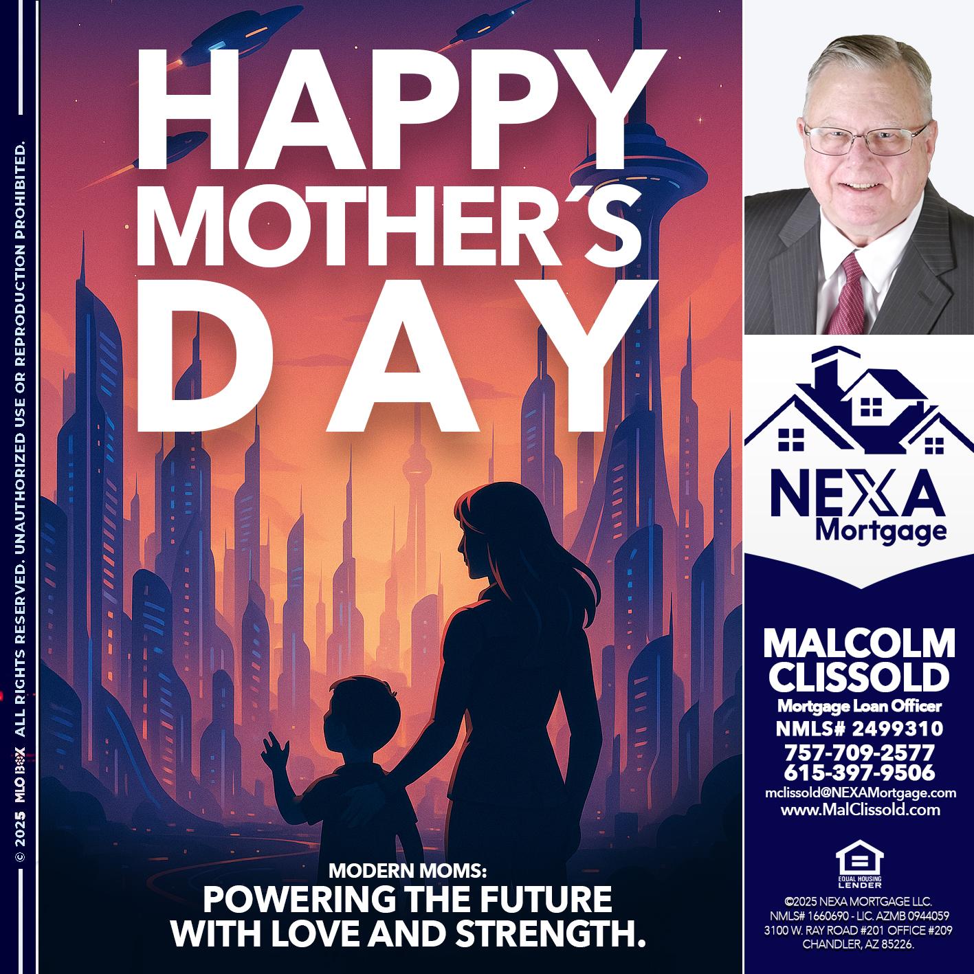 HAPPY MOTHERS DAY - Malcolm Clissold -Mortgage Loan Officer