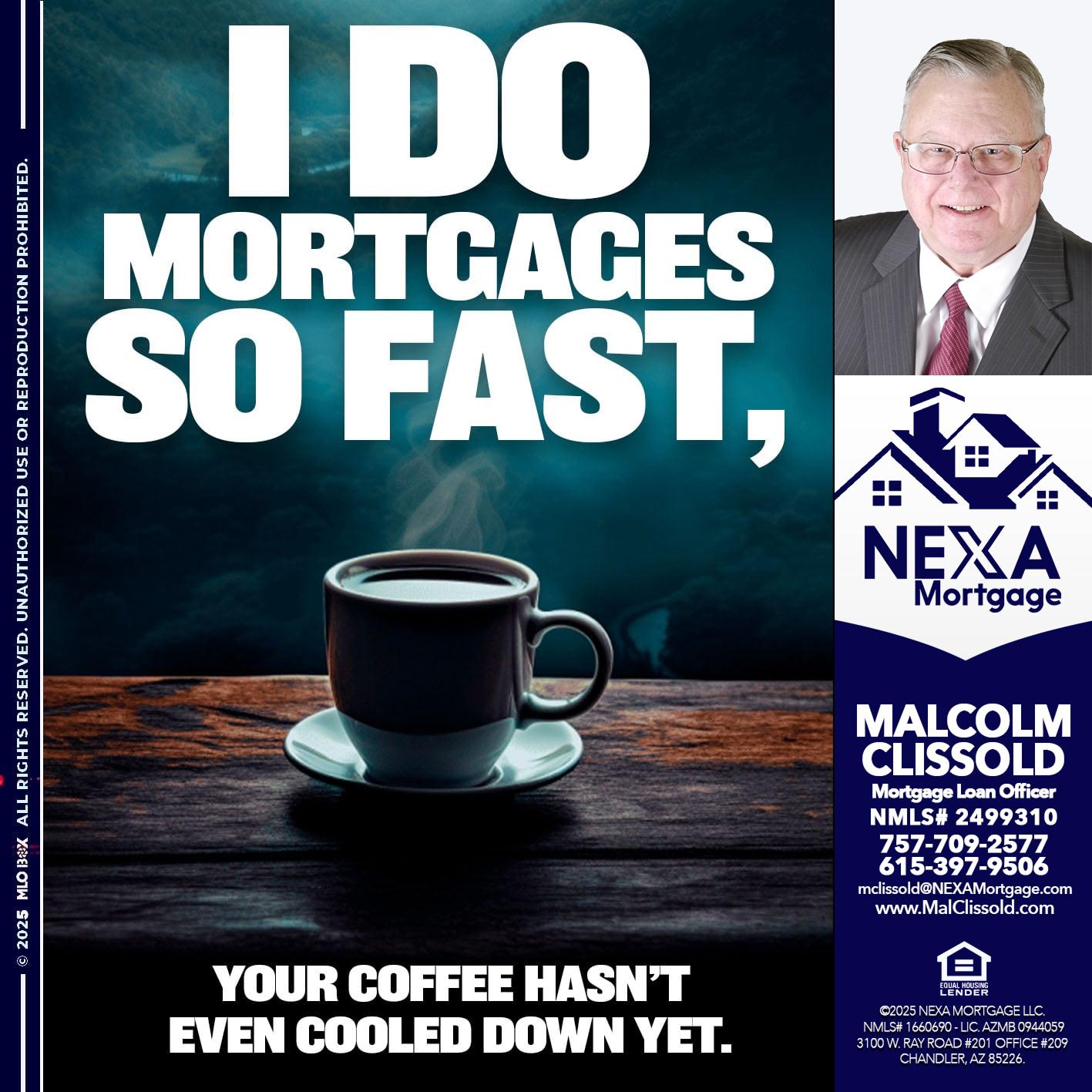 i do mortgages - Malcolm Clissold -Mortgage Loan Officer