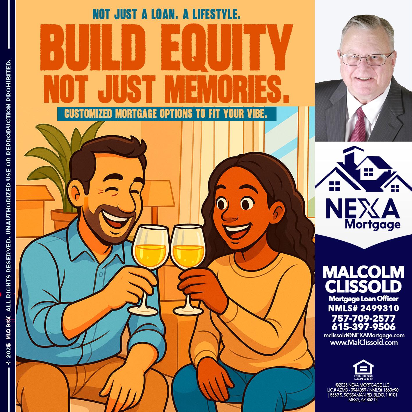 BILD EQUITY - Malcolm Clissold -Mortgage Loan Officer