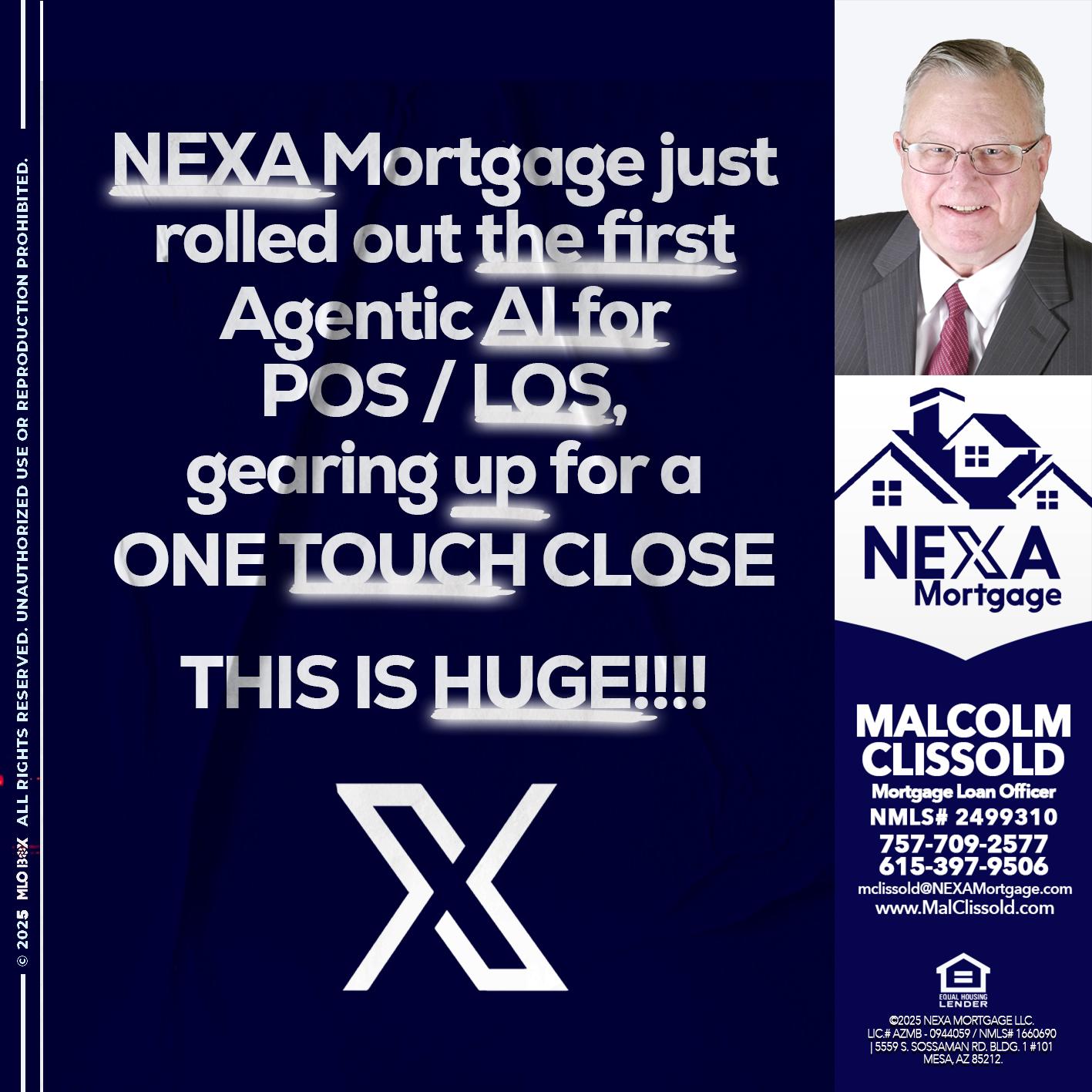 NEXA MORTGAGE - Malcolm Clissold -Mortgage Loan Officer