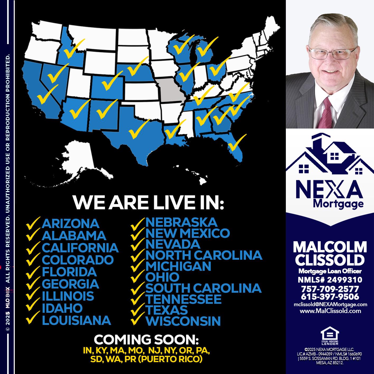 New Mexico live - Malcolm Clissold -Mortgage Loan Officer