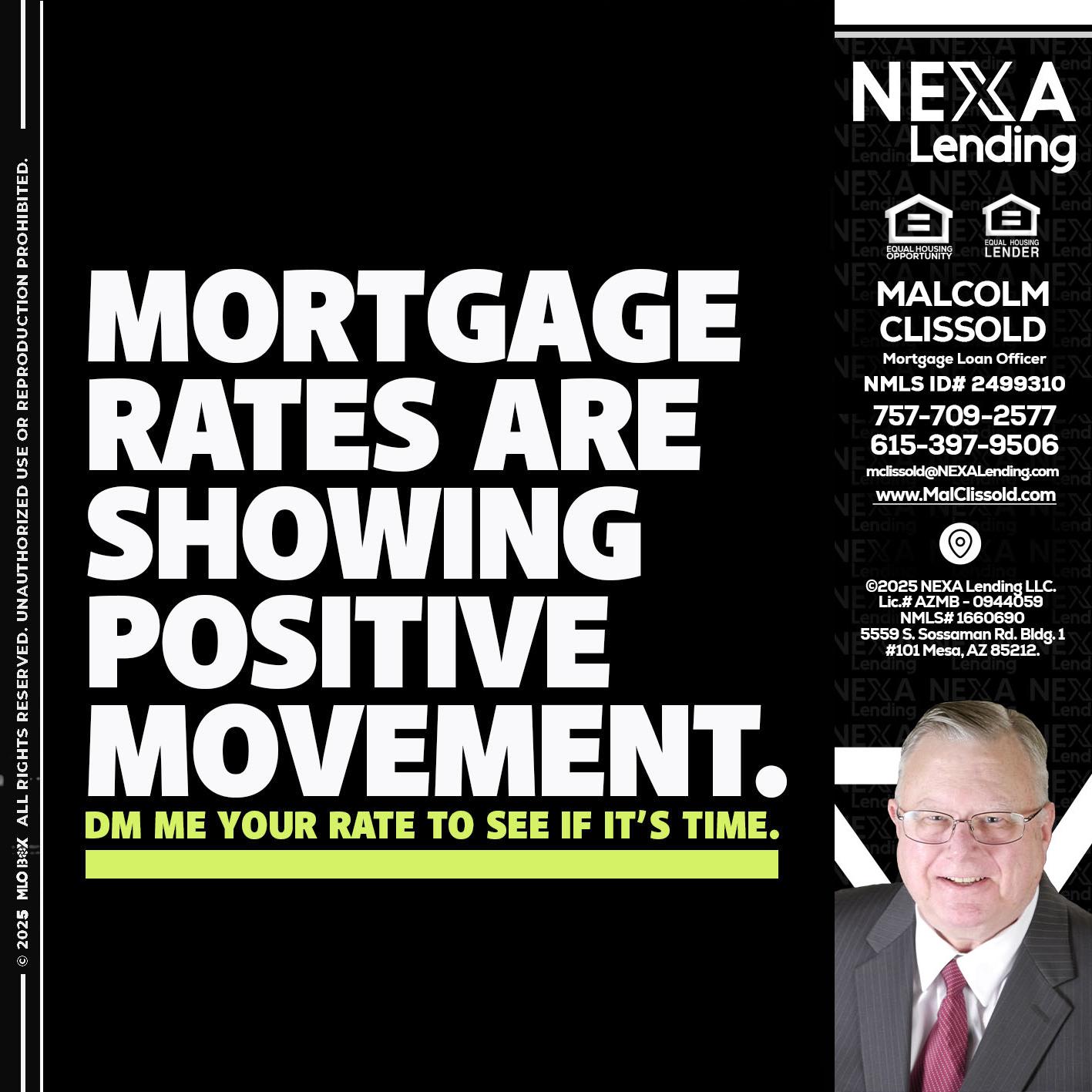 MORTGAGE - Malcolm Clissold -Mortgage Loan Officer