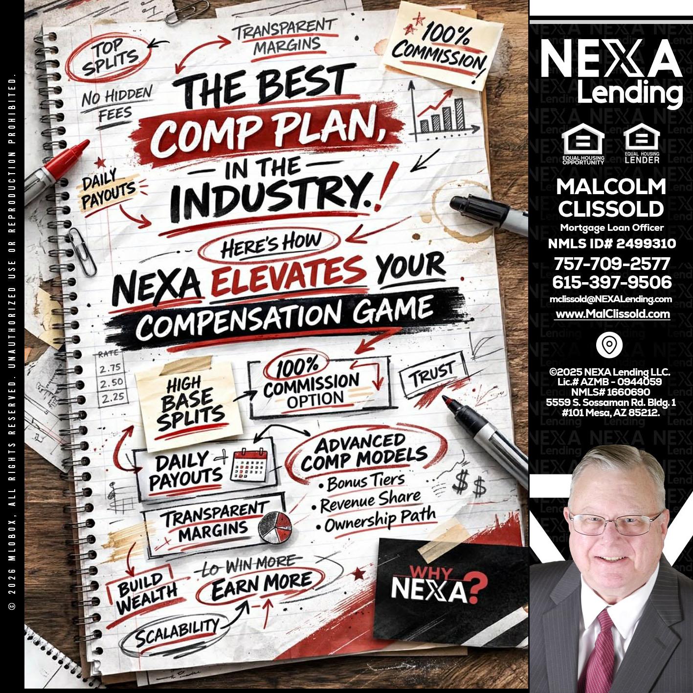 THE BEST COMP - Malcolm Clissold -Mortgage Loan Officer