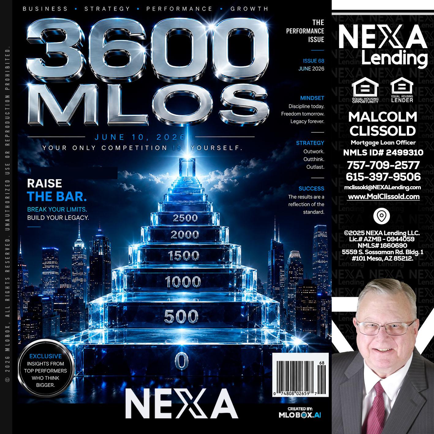 3600 MLOs - Malcolm Clissold -Mortgage Loan Officer