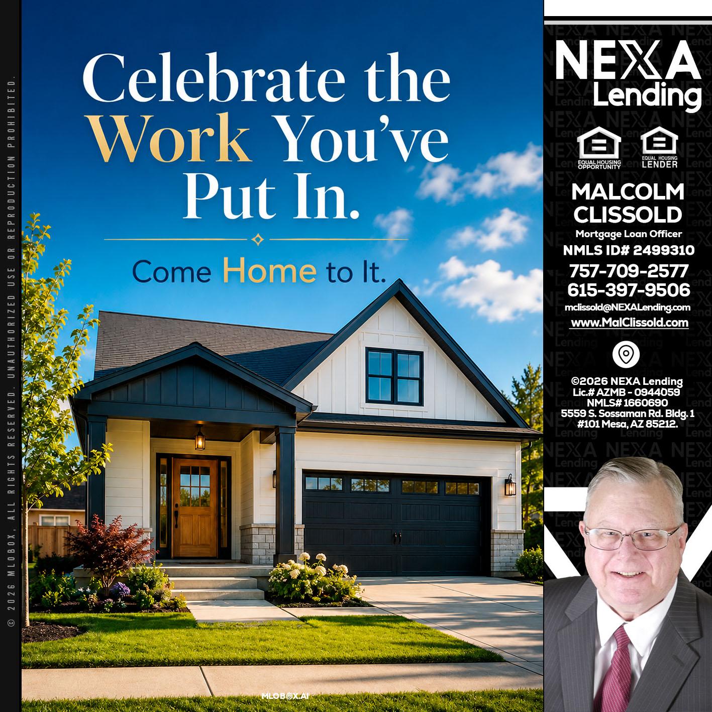 celebrate Labor Day - Malcolm Clissold -Mortgage Loan Officer